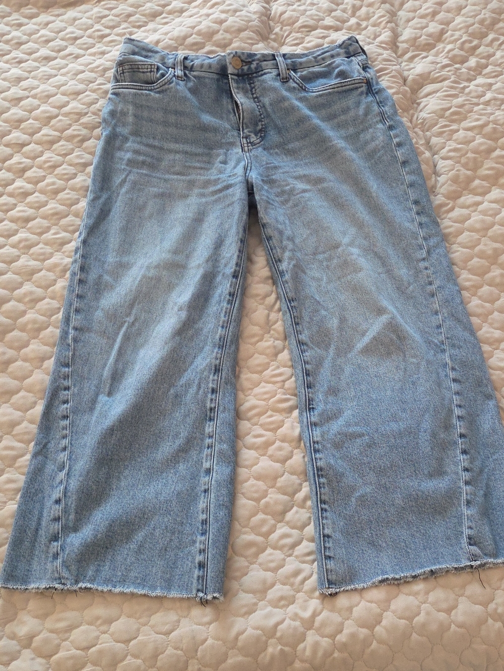 Kut from the Kloth Light Blue Wide Leg Jeans